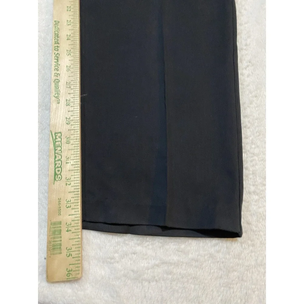 Tommy Bahama Pants Mens 36x34 Black Silk Pleated Classic Relaxed Fit - Picture 3 of 9